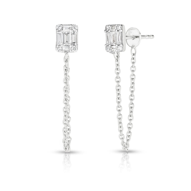 Diamond Dangle Earring