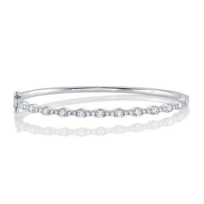 Shy Creation - Diamond Bangle Bracelet