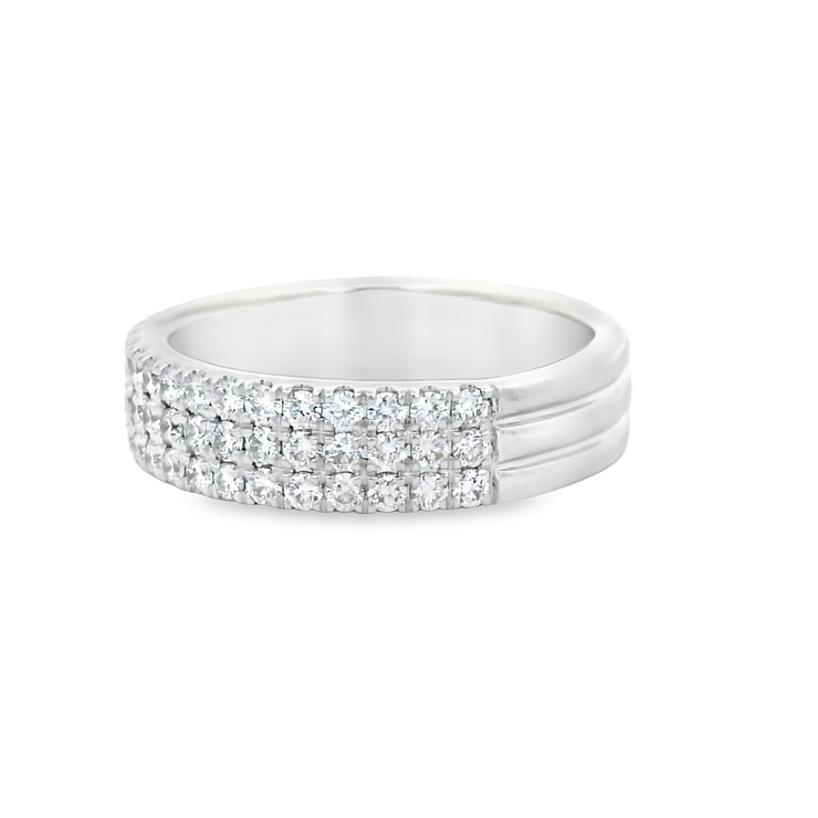 Diamond Wedding Bands  -  Women'