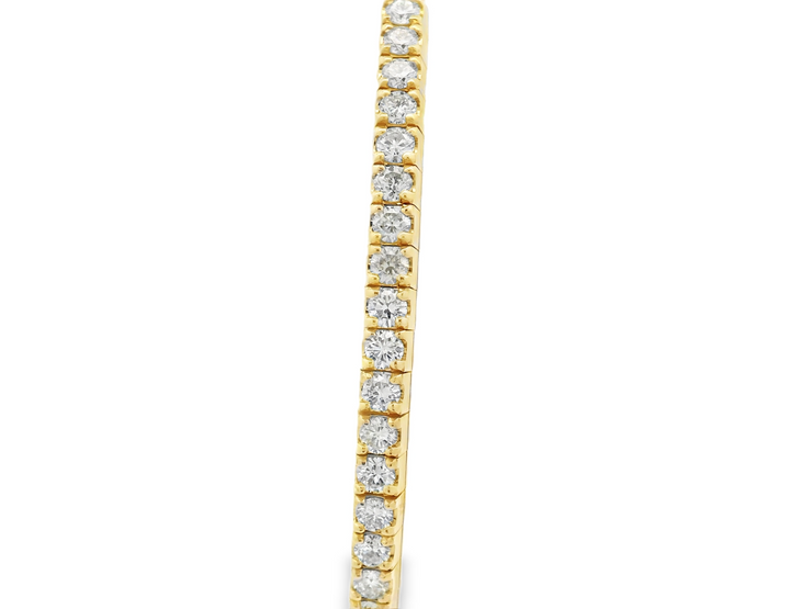 Stretch Diamond Tennis Bracelet - 3 3/4 Ct