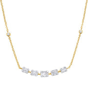 DIAMOND CLUSTER NECKLACE