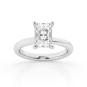 Diamond Solitaire Engagement Ring - 3 Ct Radiant