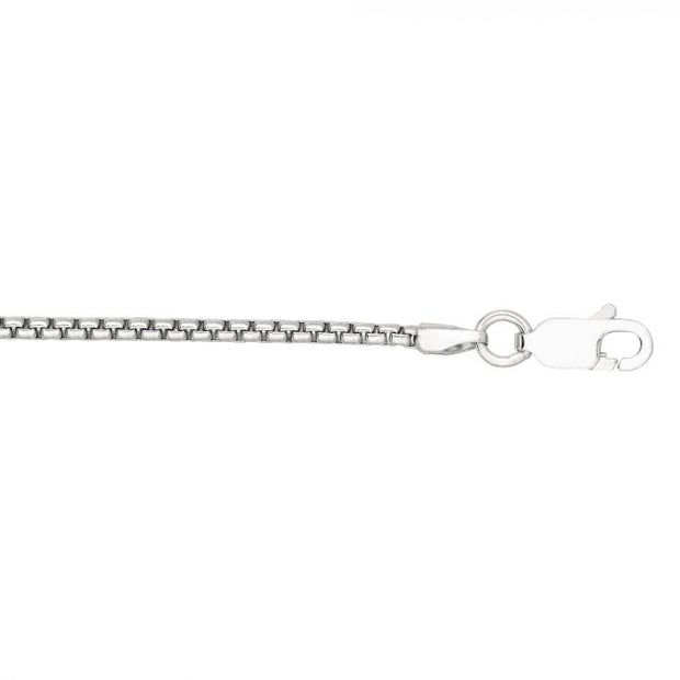 22" STERLING SILVER CLASSIC BOX CHAIN