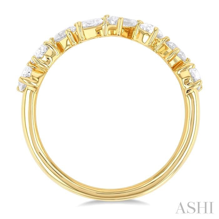 ASHI - VARIOUS SHAPES DIAMOND BAND