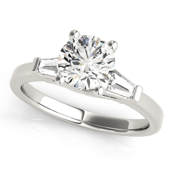 ENGAGEMENT RINGS FANCY SHAPE BAGUETTE REMOUNTS