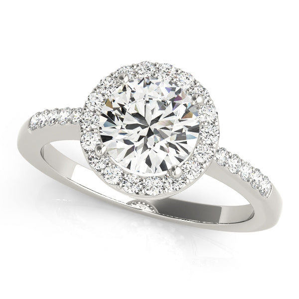 ENGAGEMENT RINGS HALO ROUND